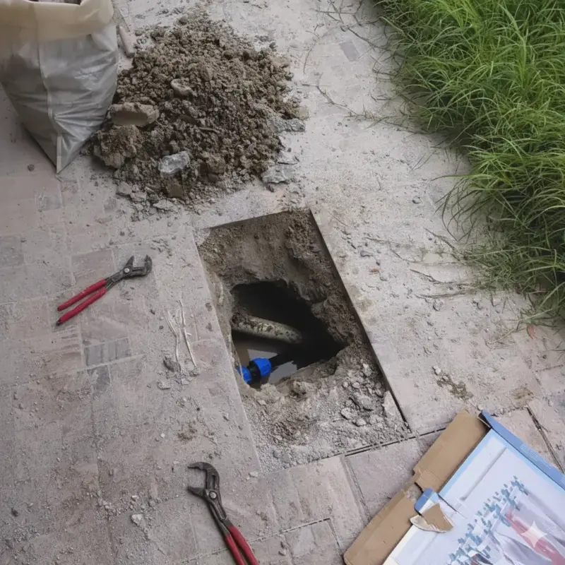 Intervento di riparazione mirata di perdita d'acqua a Forlì