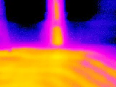 Indagine termografica su riscaldamento a pavimento a Rimini